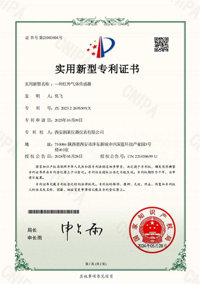 實用新型專 利證書